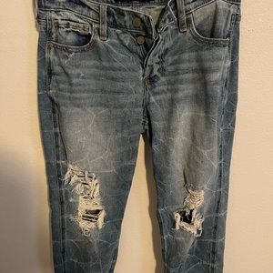 Hollister ripped jeans